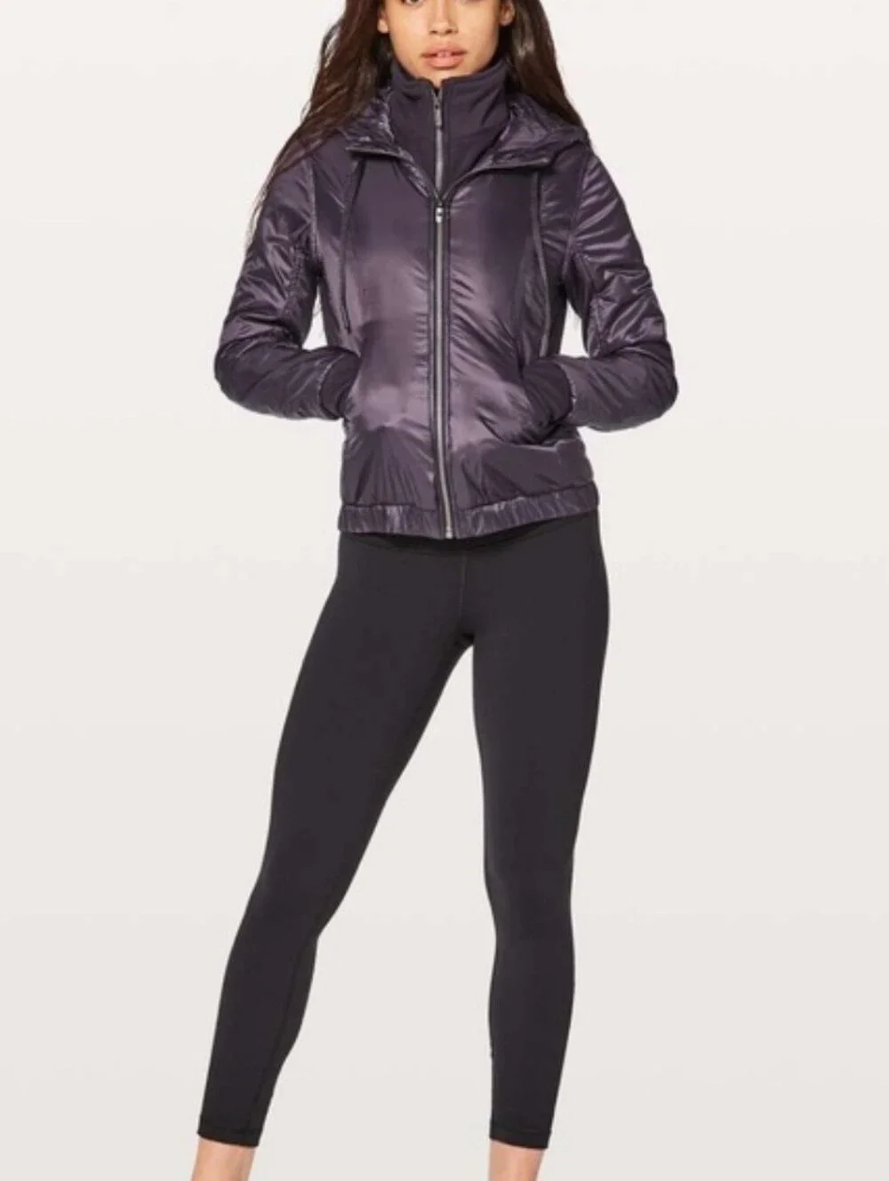 Lululemon Scuba Hoodie *Glyde Boysenberry Dark Purple Coat